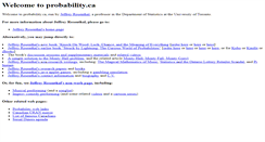 Desktop Screenshot of probability.ca